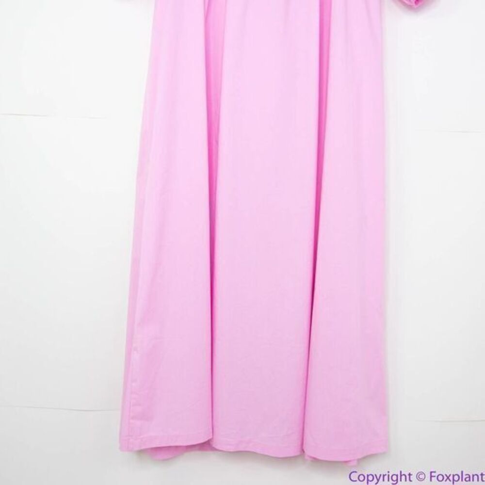NEW Eloquii‎ pink Puff Sleeve Dress with Pocket Detail, 20 - Picture 8 of 16